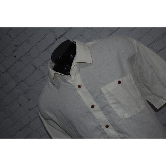 Orvis Country Dress Shirt Mens Size 2XL XXL Hemp Tencel Lyocell Classic White - Picture 1 of 8